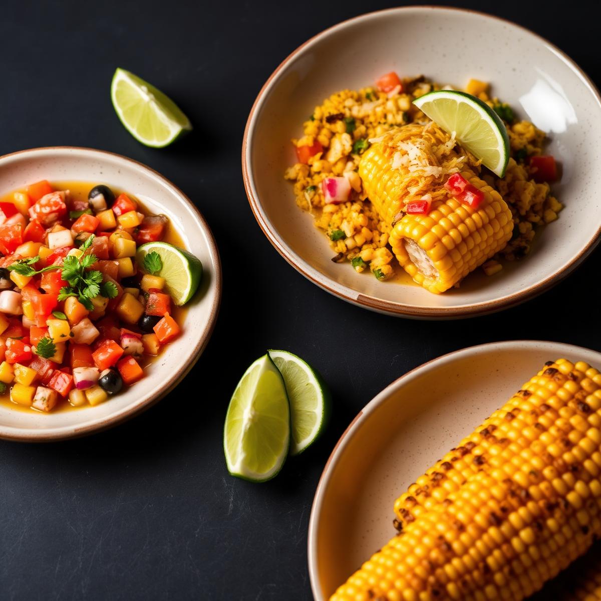 Ceviche i elote